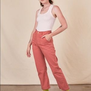 Big Bud Press Work Pants Clay Red Mediun